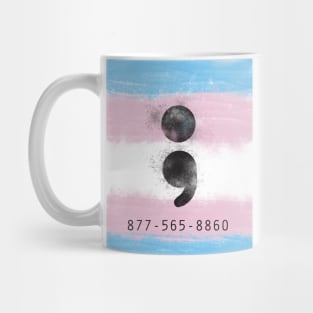 trans Suicide hotline Mug